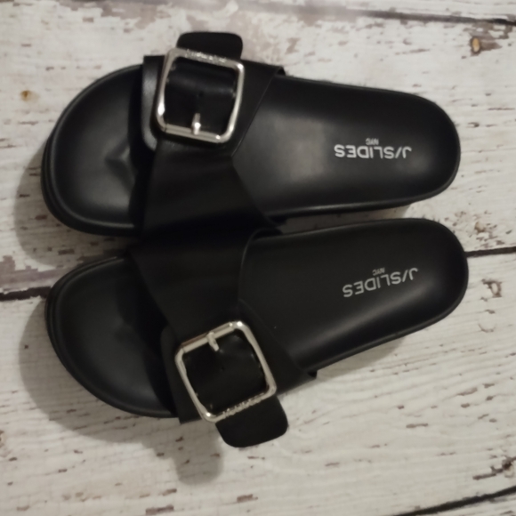 J/Slides NYC Women's Slides Size 6.5 - Picture 4 of 8